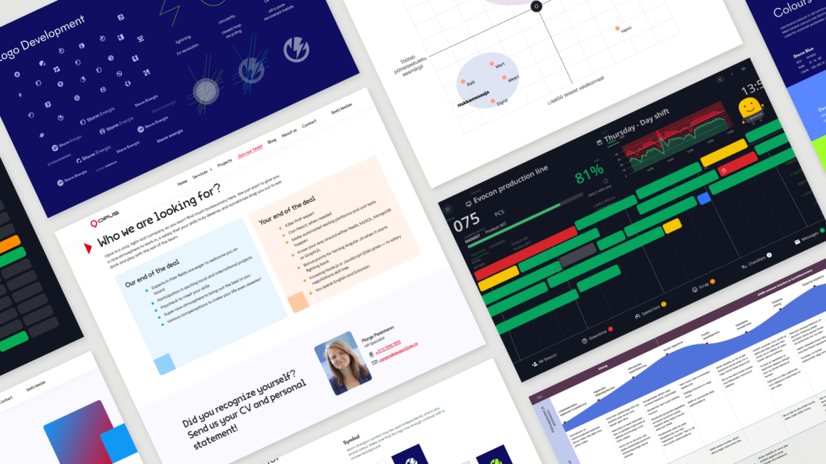 Examples of brand and marketing work