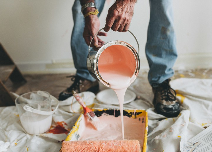 Preparing to grab a paintbrush